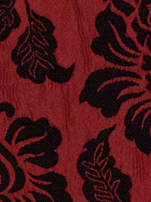 Robert Allen Floral Opulence | Black Cherry Upholstery - 018141