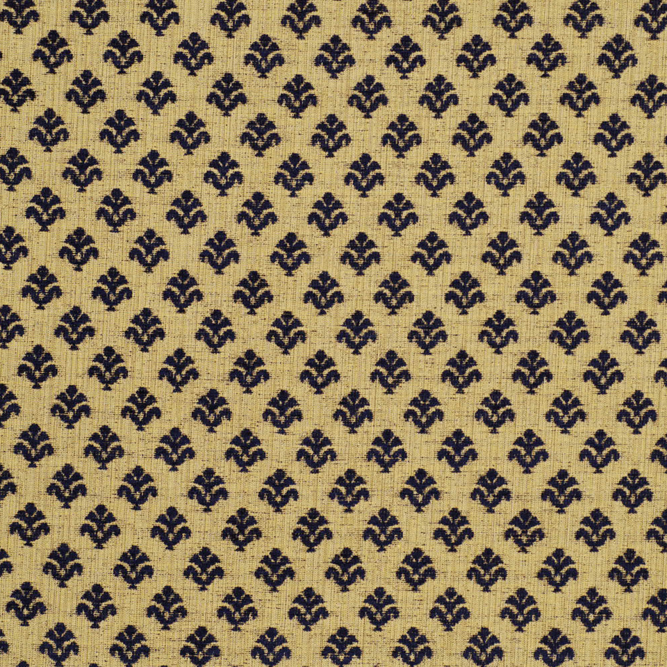 Robert Allen Woven Crest | Navy Upholstery - 040550