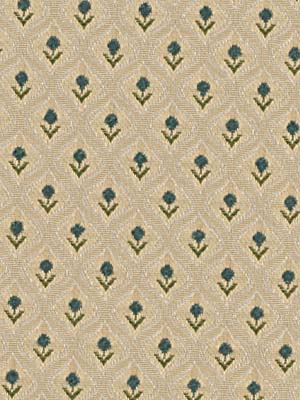 Robert Allen Floral Drop | Lagoon Upholstery - 048253