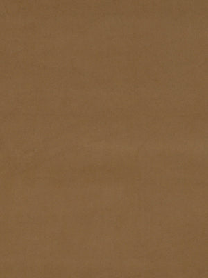 Solid warm cocoa suede-like upholstery fabric swatch with subtle texture, rectangular sample for upholstery or accessories.