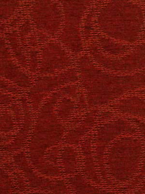 Robert Allen Simply Swirled | Tomato Upholstery - 058197