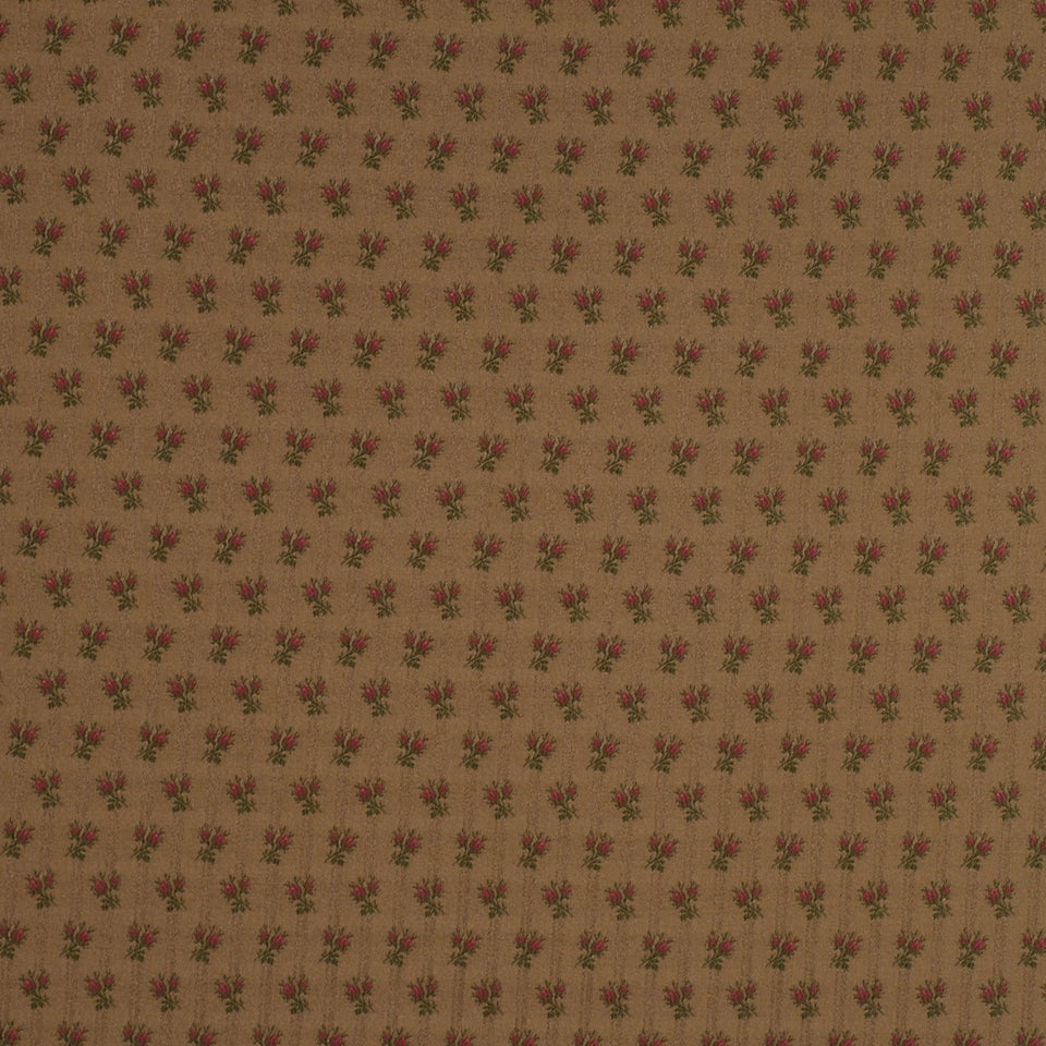 Robert Allen Petite Roses | Saddle Upholstery - 081379