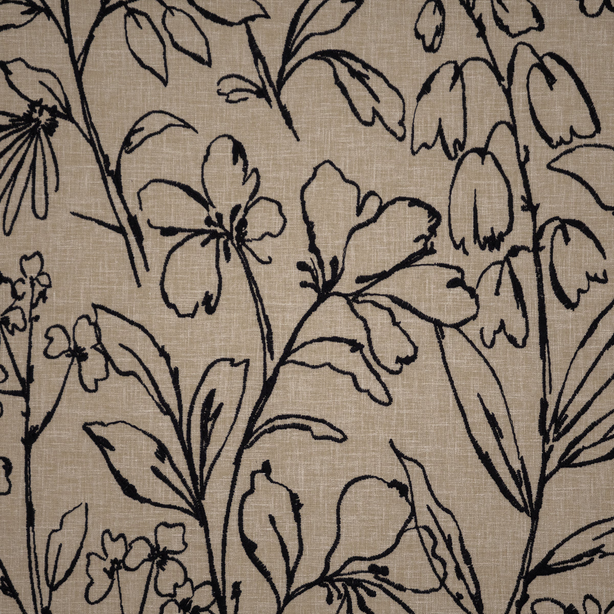 MAXWELL FABRICS DRAPERY,MULTI- PATTERN # 205 CARBON - LS5205