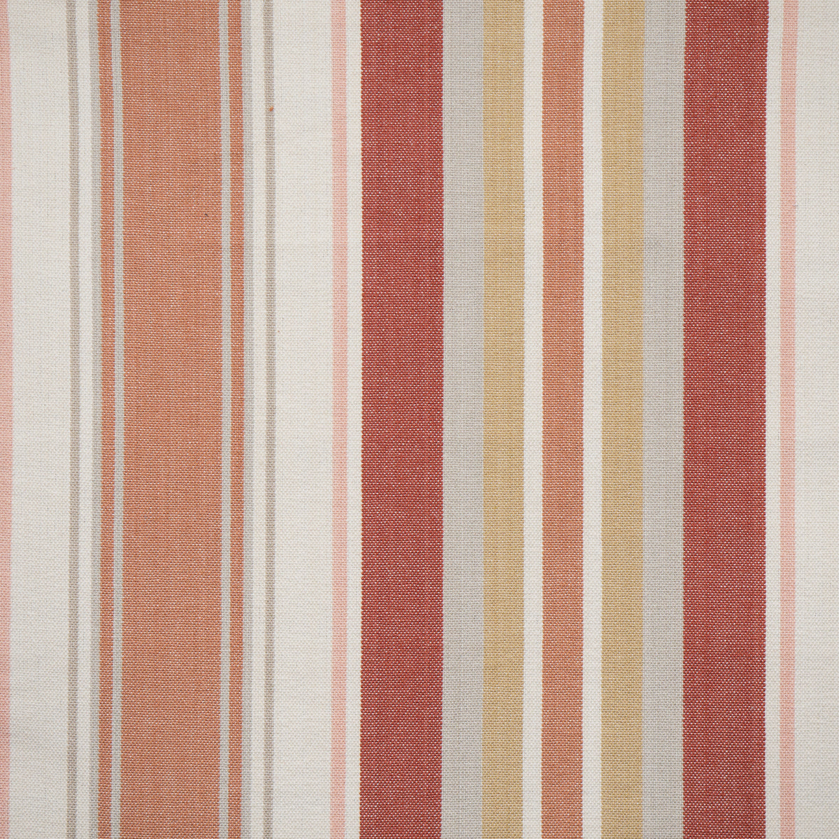 MAXWELL FABRICS DRAPERY,MULTI-STRIPE,CHECK # 715 PERSIMMON - LS4715