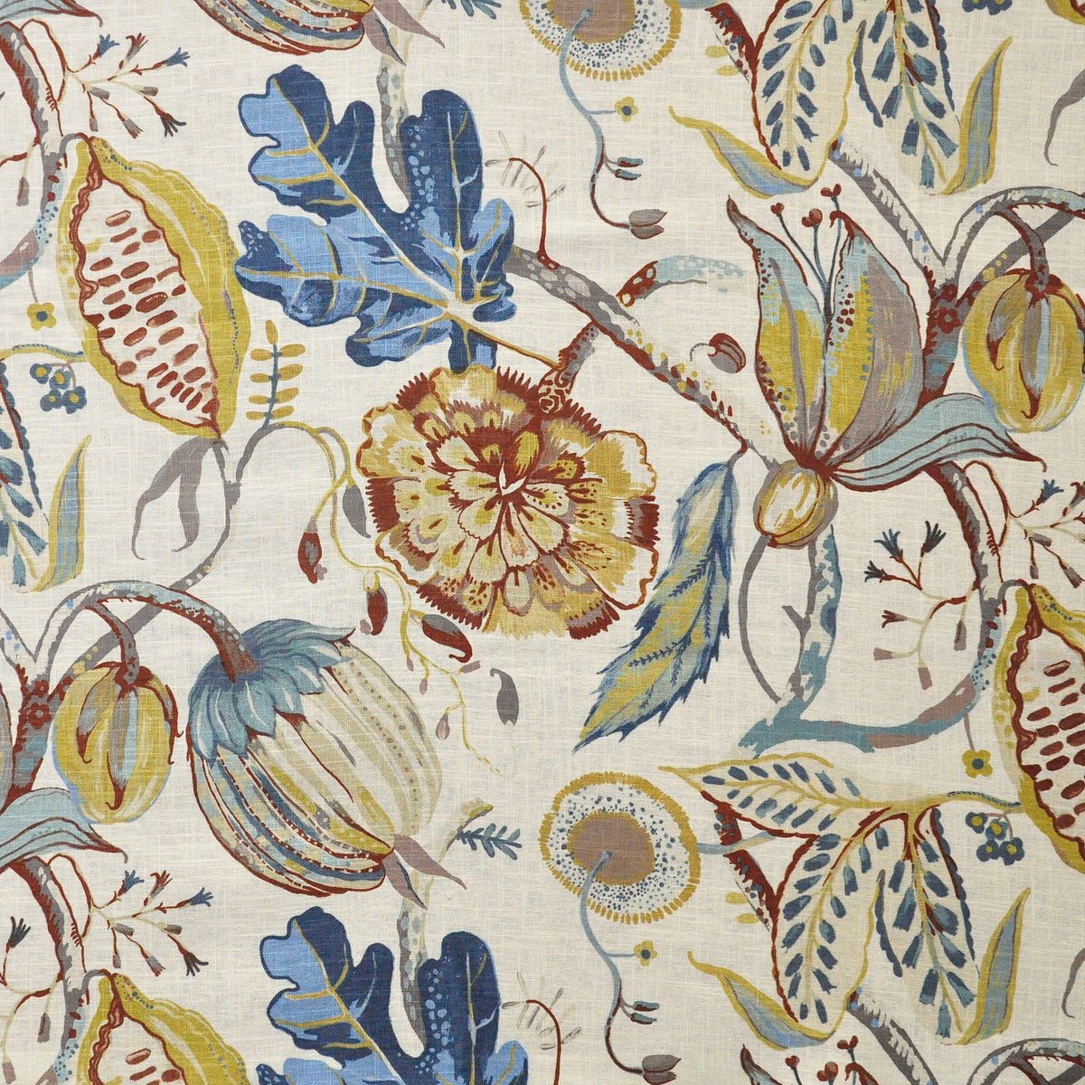MAXWELL FABRICS UPHOLSTERY PATTERNS # 714 VAN GOGH - BEJ714