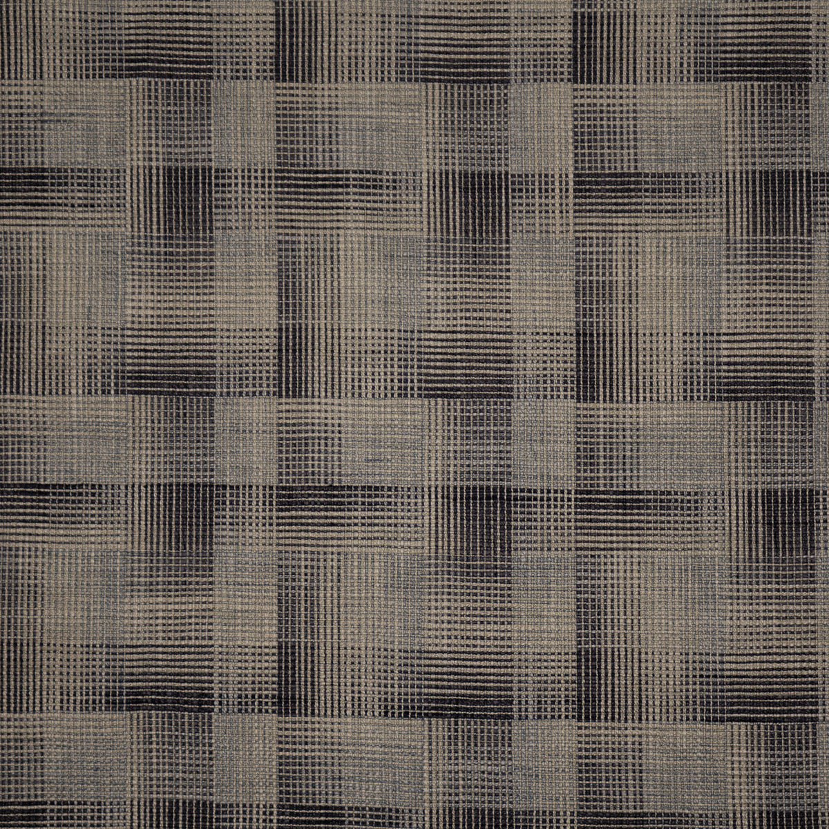 MAXWELL FABRICS DRAPERY,MULTI- PATTERN # 226 CHARCOAL - MAQ226
