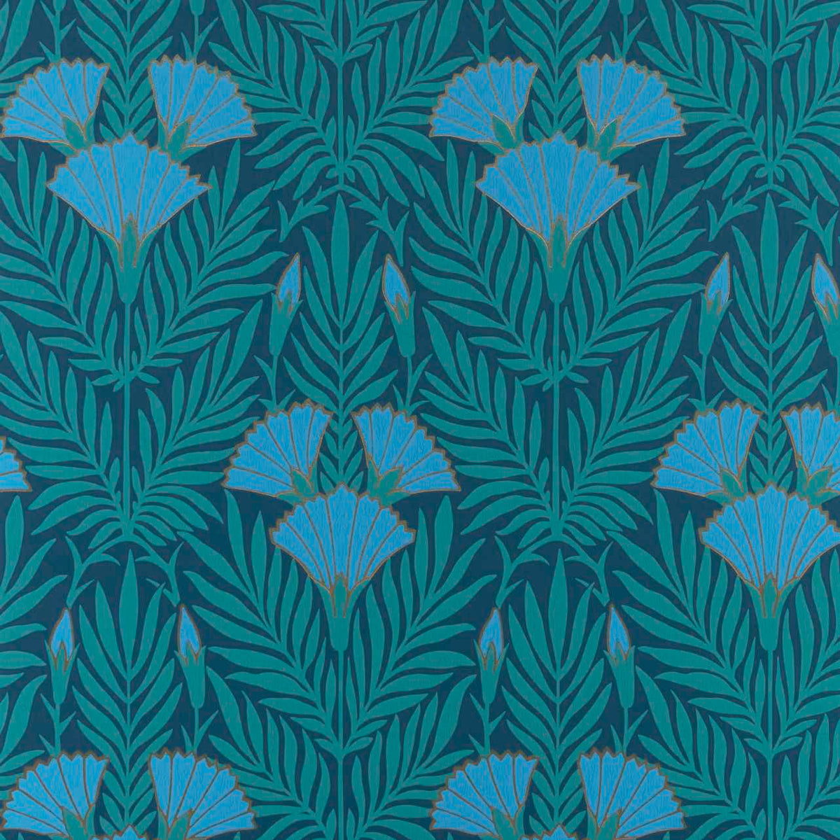 MAXWELL FABRICS WALLPAPER - WP # 04 CORNFLOWER - 231117104