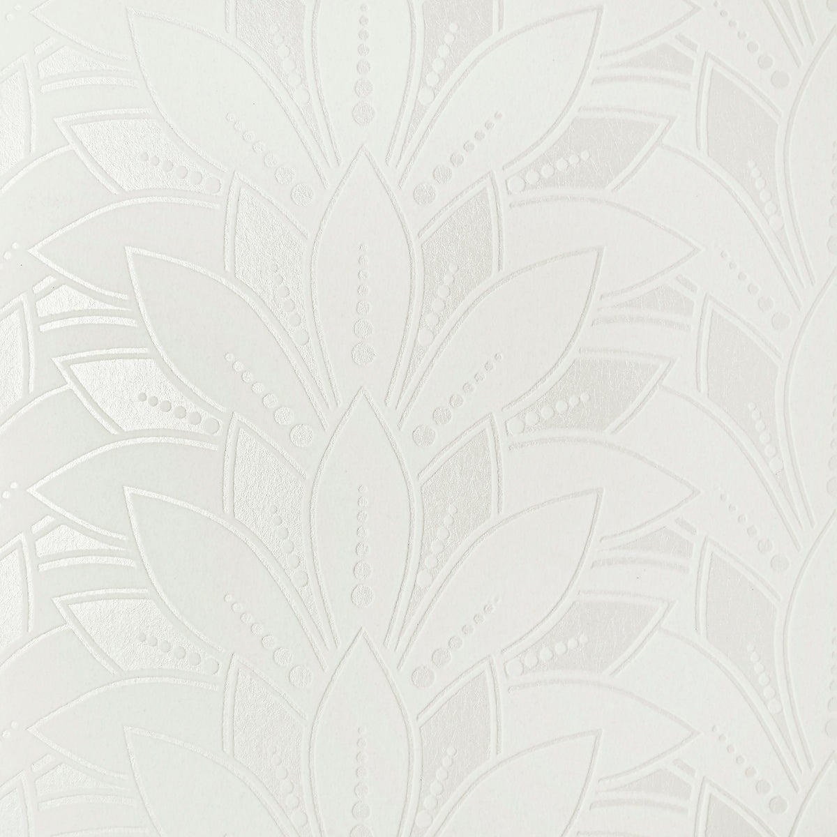 MAXWELL FABRICS WALLPAPER - WP # 02 IVORY - 139FLOCK02
