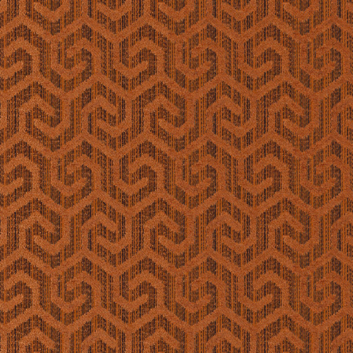 MAXWELL FABRICS UPHOLSTERY PATTERNS # 240 RUST - CGZ240