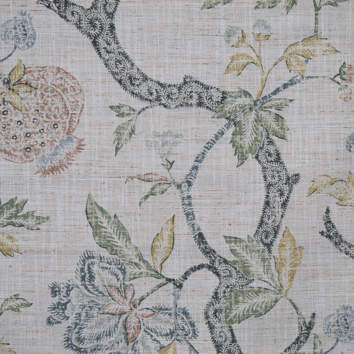MAXWELL FABRICS DRAPERY,MULTI- PATTERN # 328 GARDEN - WI5328