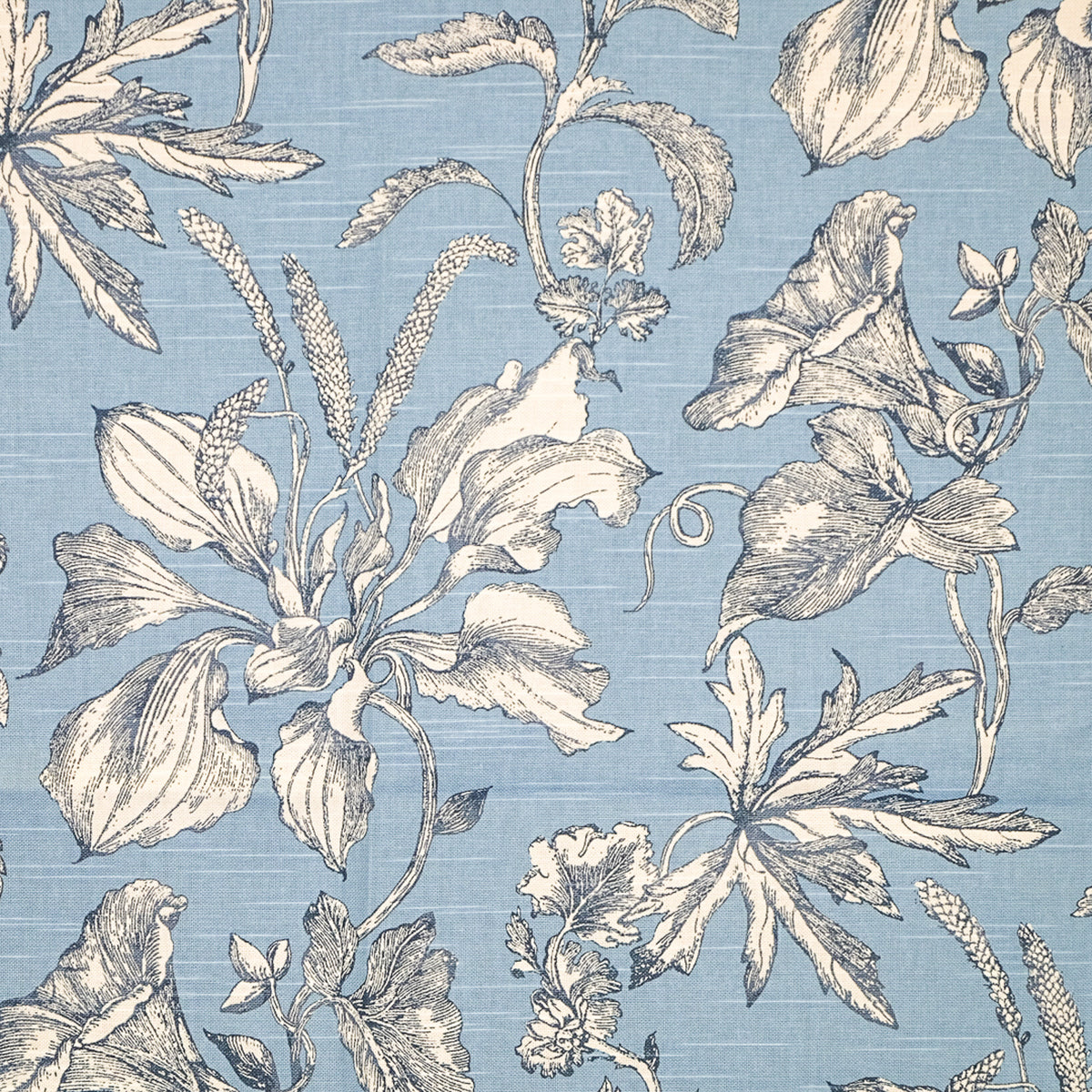MAXWELL FABRICS PRINTS # 528 FRENCH BLUE - DO5528