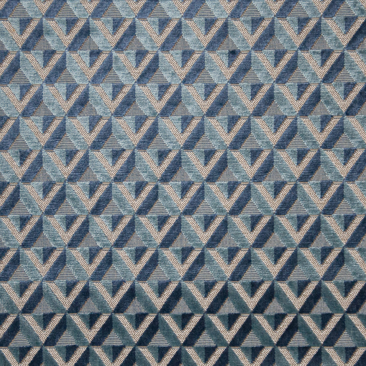 MAXWELL FABRICS VELVET PATTERN # 603 LONDON BLUE - VB9603