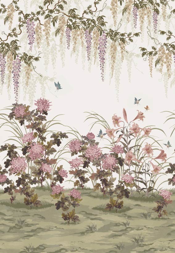 MAXWELL FABRICS WALLPAPER - WP # 02 HEATHER - 251319102