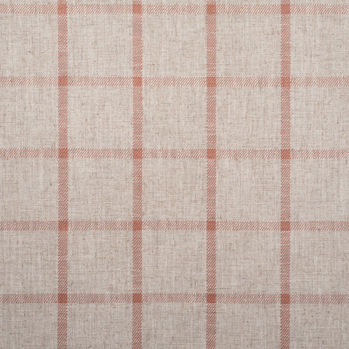 MAXWELL FABRICS DRAPERY,MULTI-STRIPE,CHECK # 728 TERRACOTTA - PB4728