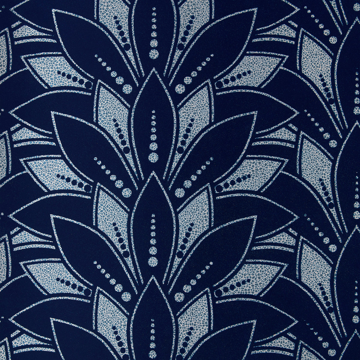 MAXWELL FABRICS WALLPAPER - WP # 01 MIDNIGHT - 139FLOCK01