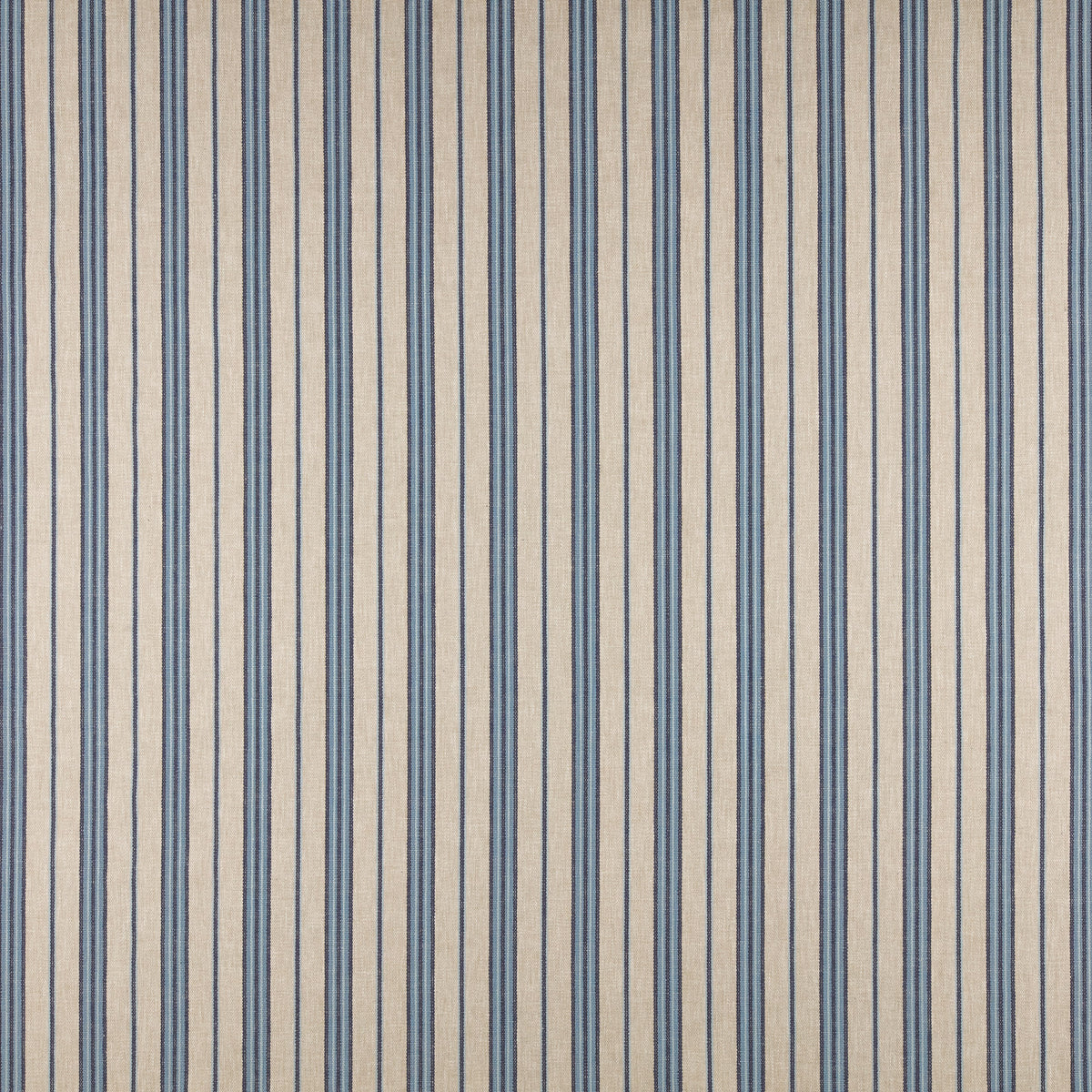 MAXWELL FABRICS UPHOLSTERY STRIPES # 603 BLUE JEANS - SOL603