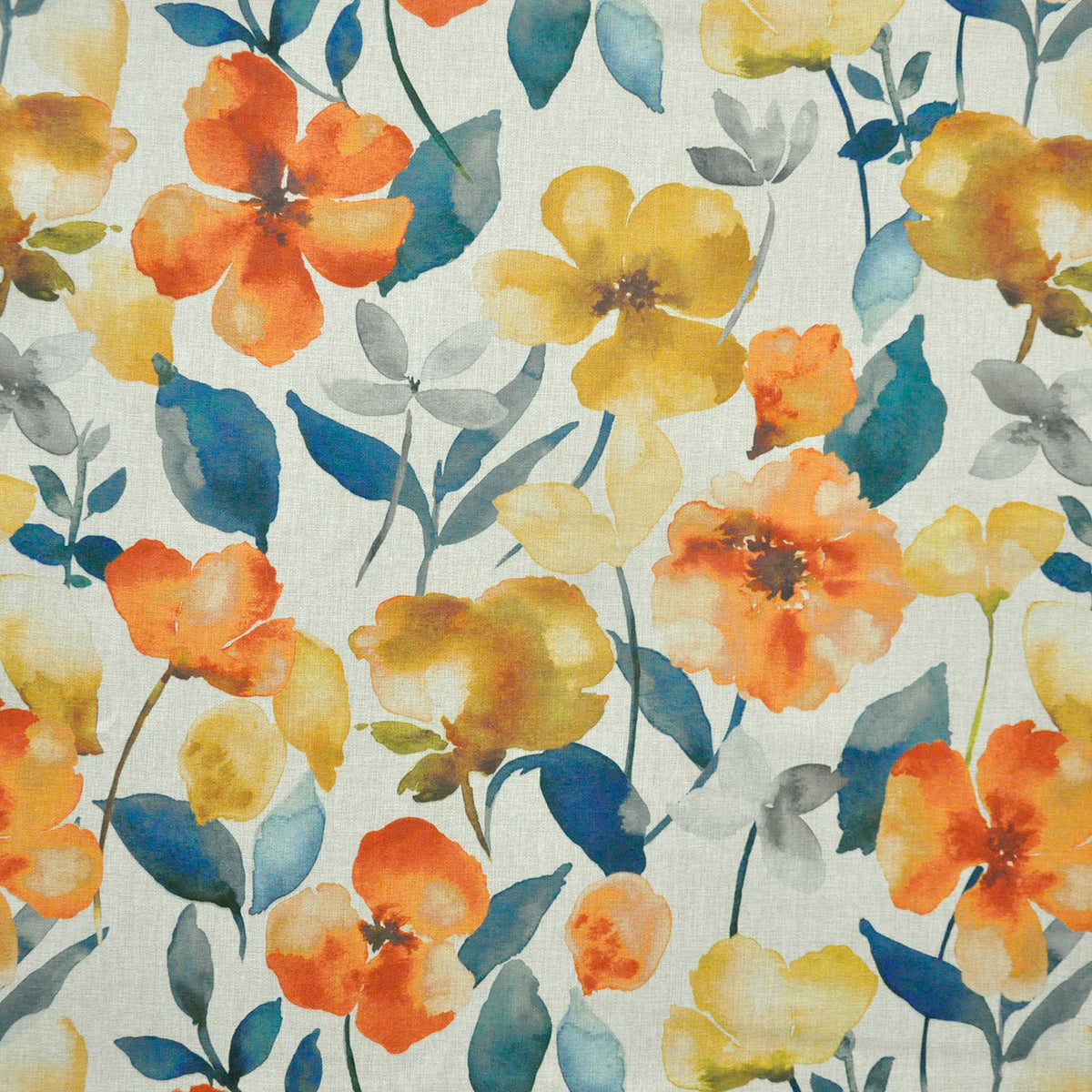 MAXWELL FABRICS PRINTS # 614 TANGERINE - WH1614