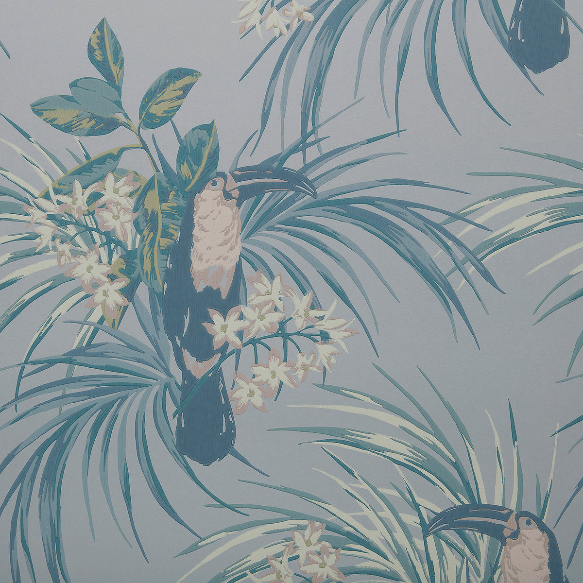 MAXWELL FABRICS WALLPAPER - WP # 01 PALE BLUE - 190713501