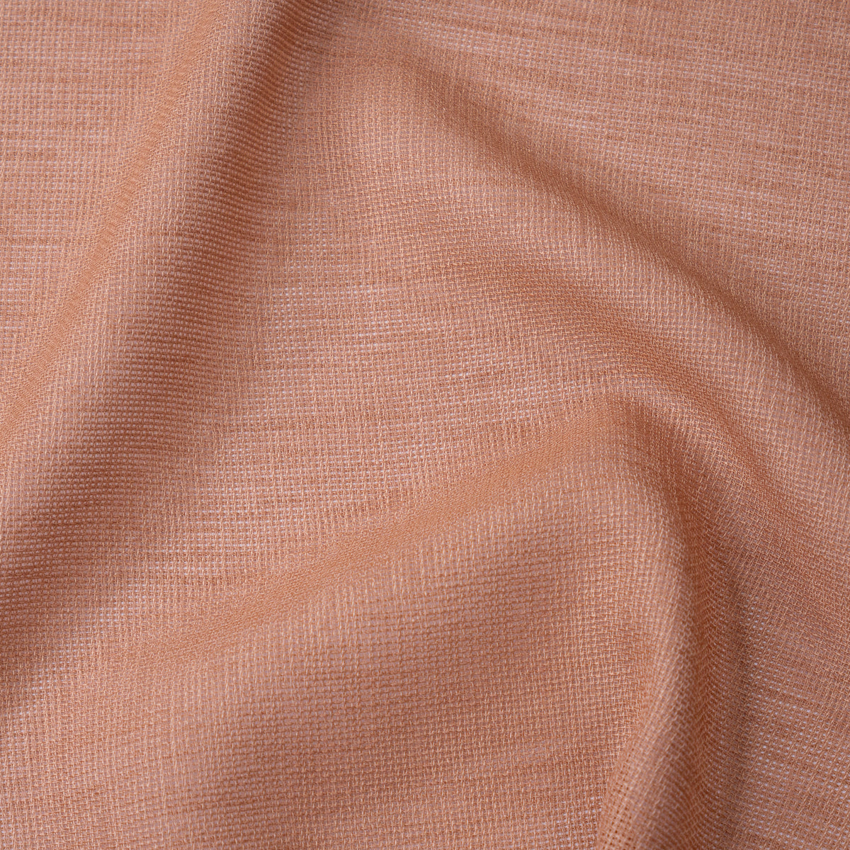 MAXWELL FABRICS SHEER SOLID,TEXTURE # 218 CORAL - SO7218