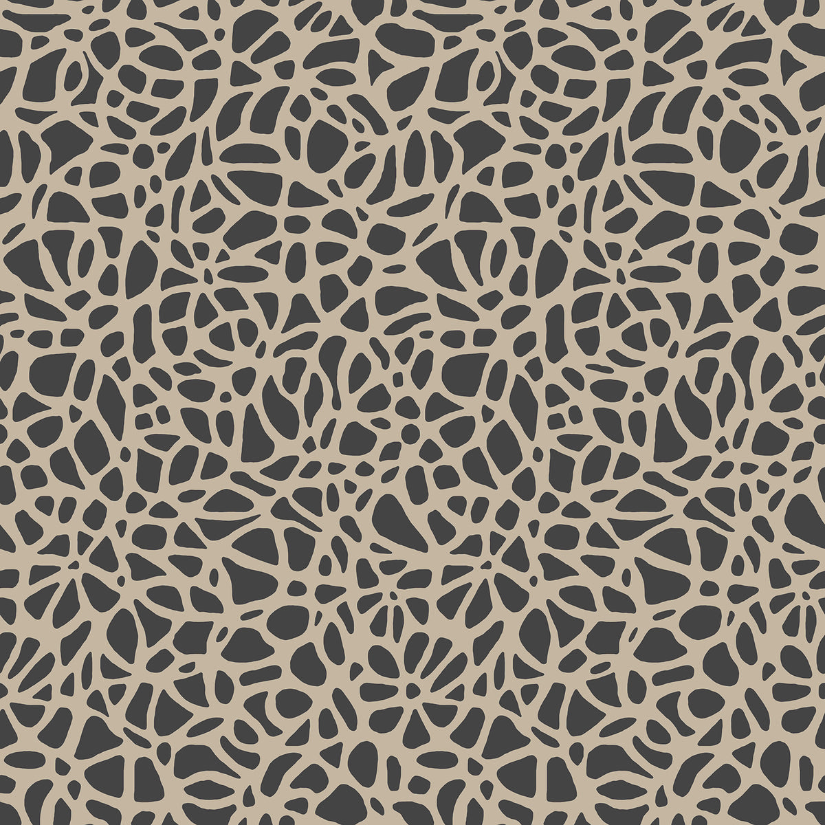MAXWELL FABRICS WALLPAPER - WP # 01 JET - 121FLOCK01