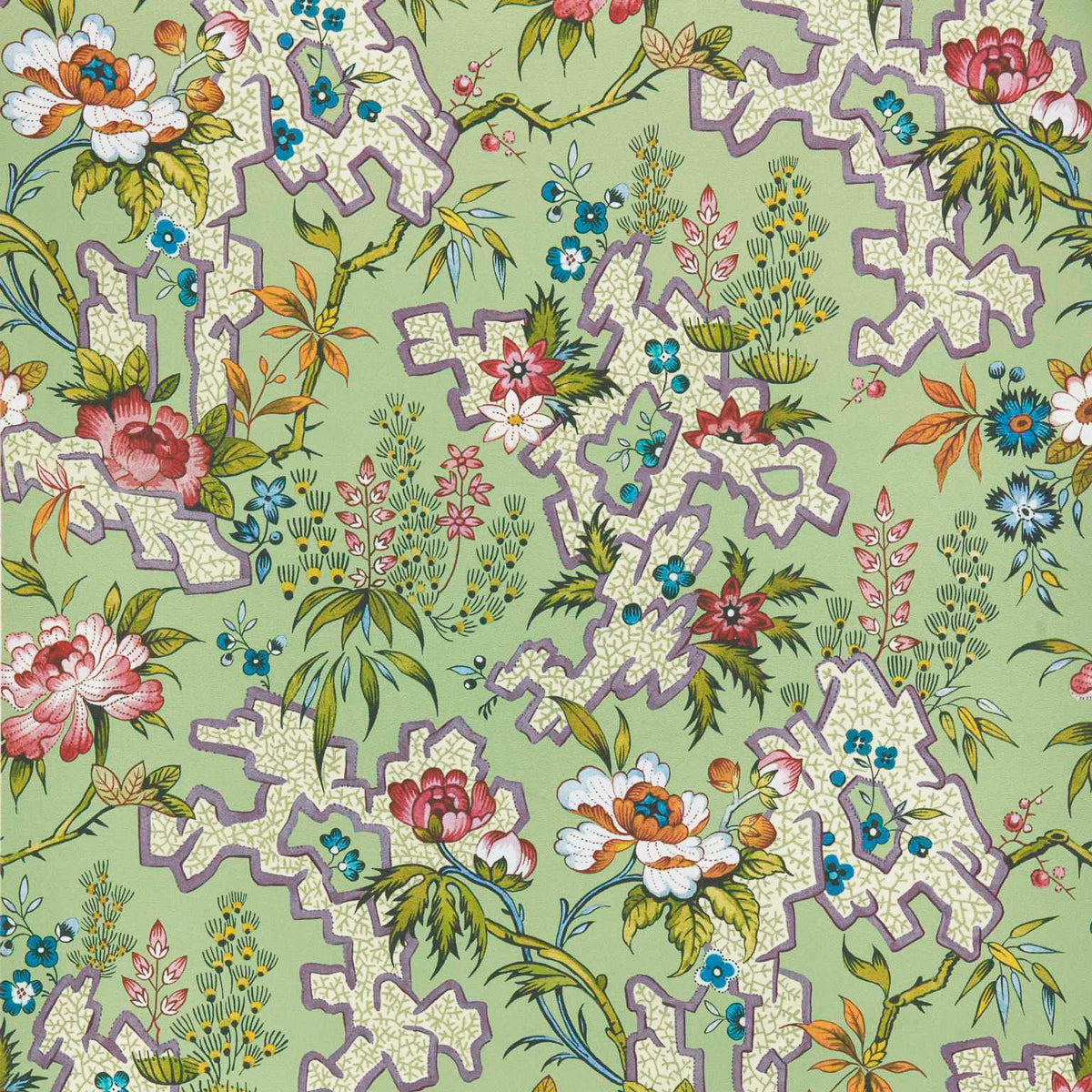MAXWELL FABRICS WALLPAPER - WP # 04 VERDE - 241218004