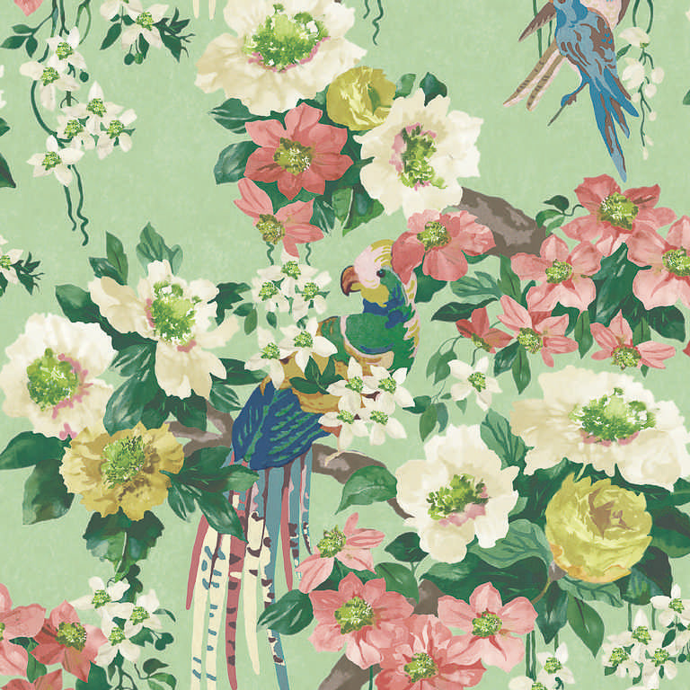 MAXWELL FABRICS WALLPAPER - WP # 02 VERDE - 241218102