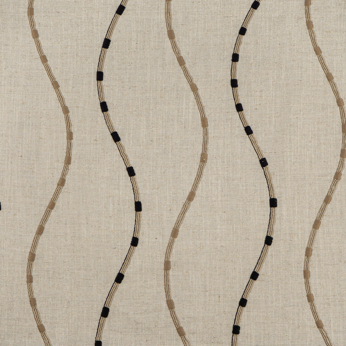 MAXWELL FABRICS DRAPERY,MULTI- PATTERN # 444 JET - MB2444