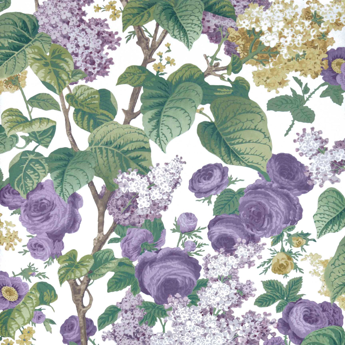 MAXWELL FABRICS WALLPAPER - WP # 01 LAVENDER DREAM - 231116801