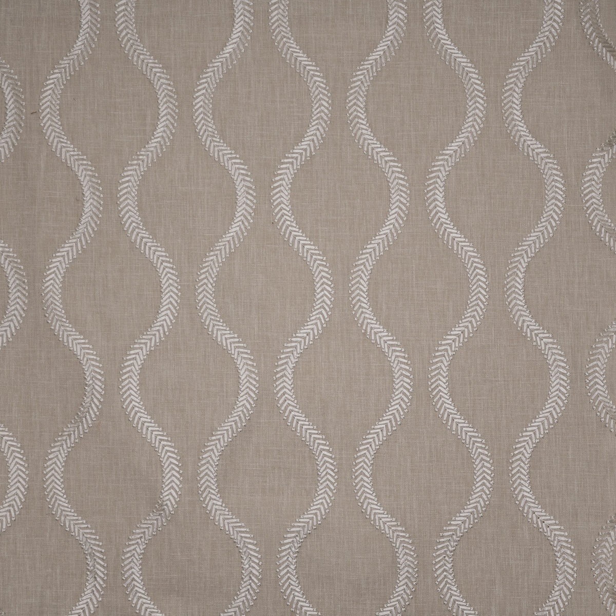 MAXWELL FABRICS DRAPERY,MULTI- PATTERN # 208 LINEN - AU6208