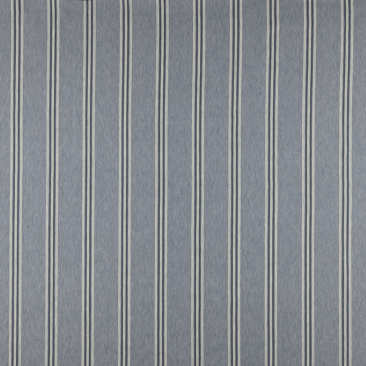 MAXWELL FABRICS UPHOLSTERY STRIPES # 601 DENIM - AV3601