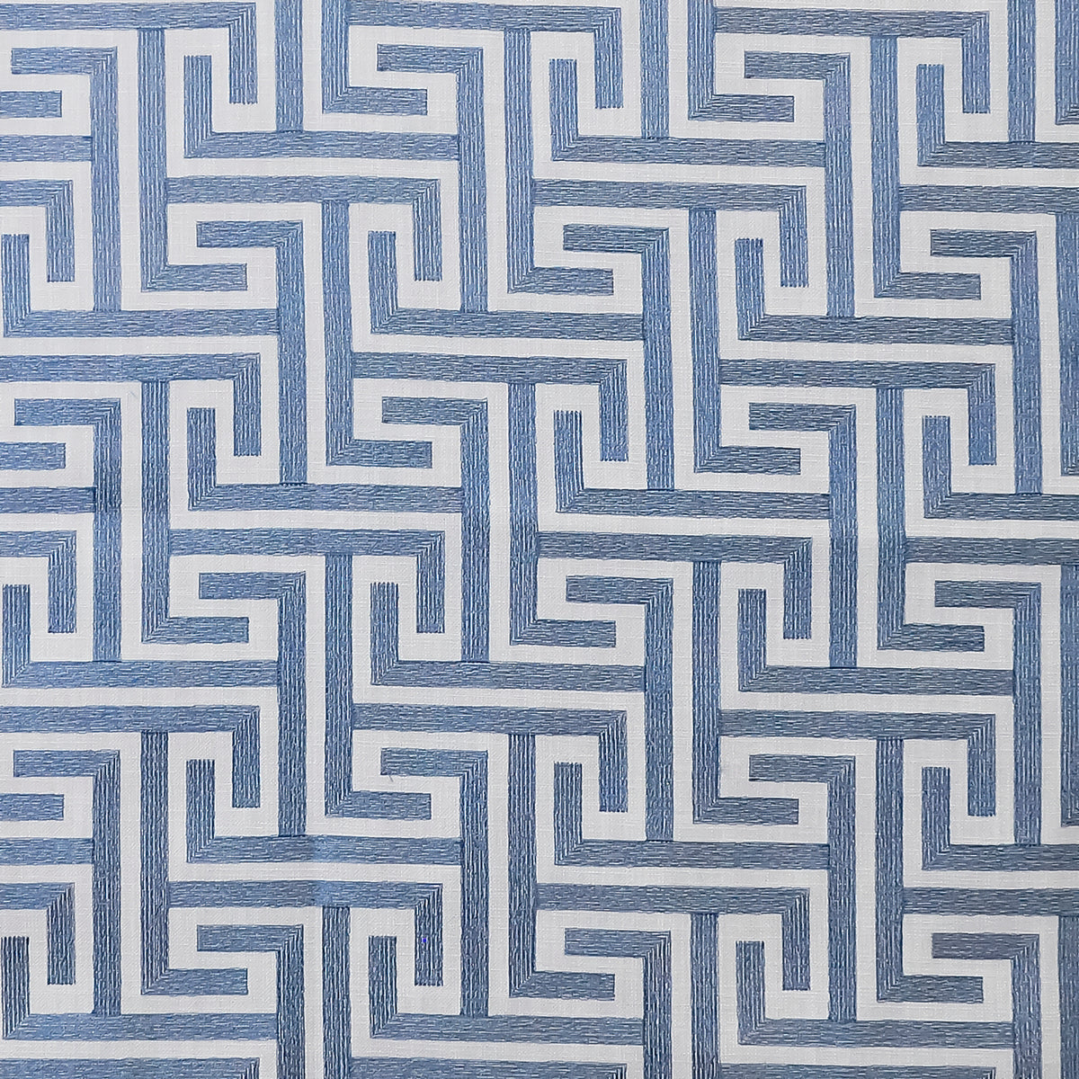 MAXWELL FABRICS UPHOLSTERY PATTERNS # 109 CORNFLOWER - FQ2109