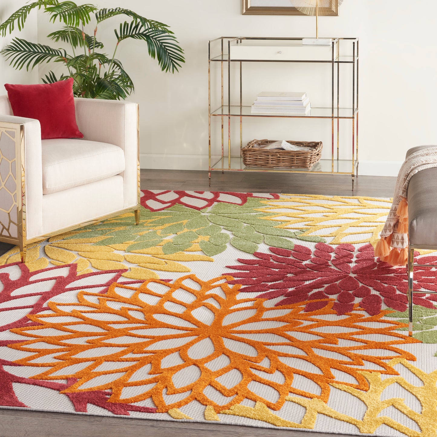 Nourison Rugs Nourison Home Tropical 7' X 10' - 099446826961