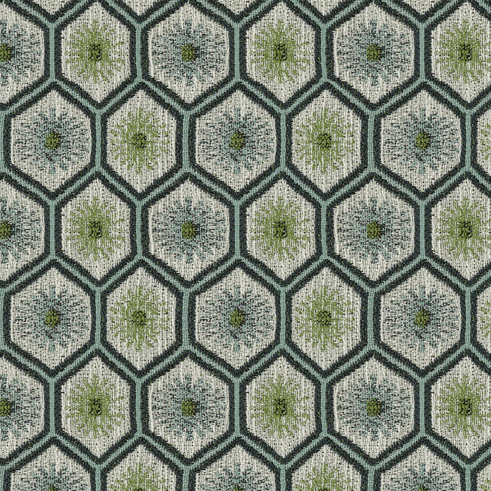 ABBEYSHEA Brennan Geometric Desiger Outlet Fabric - BRENN702