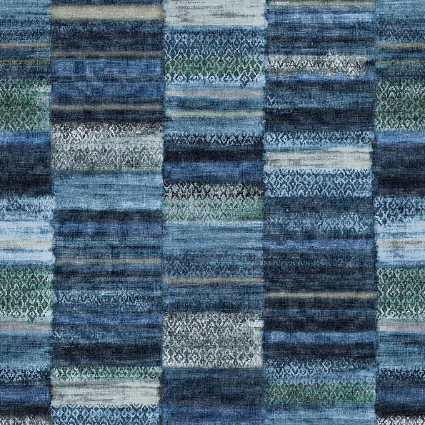 JF Fabrics -Wallpaper 10009 66 Wallpaper Blue Vinyl,Mural,Width Extendable - 8280266 W8771