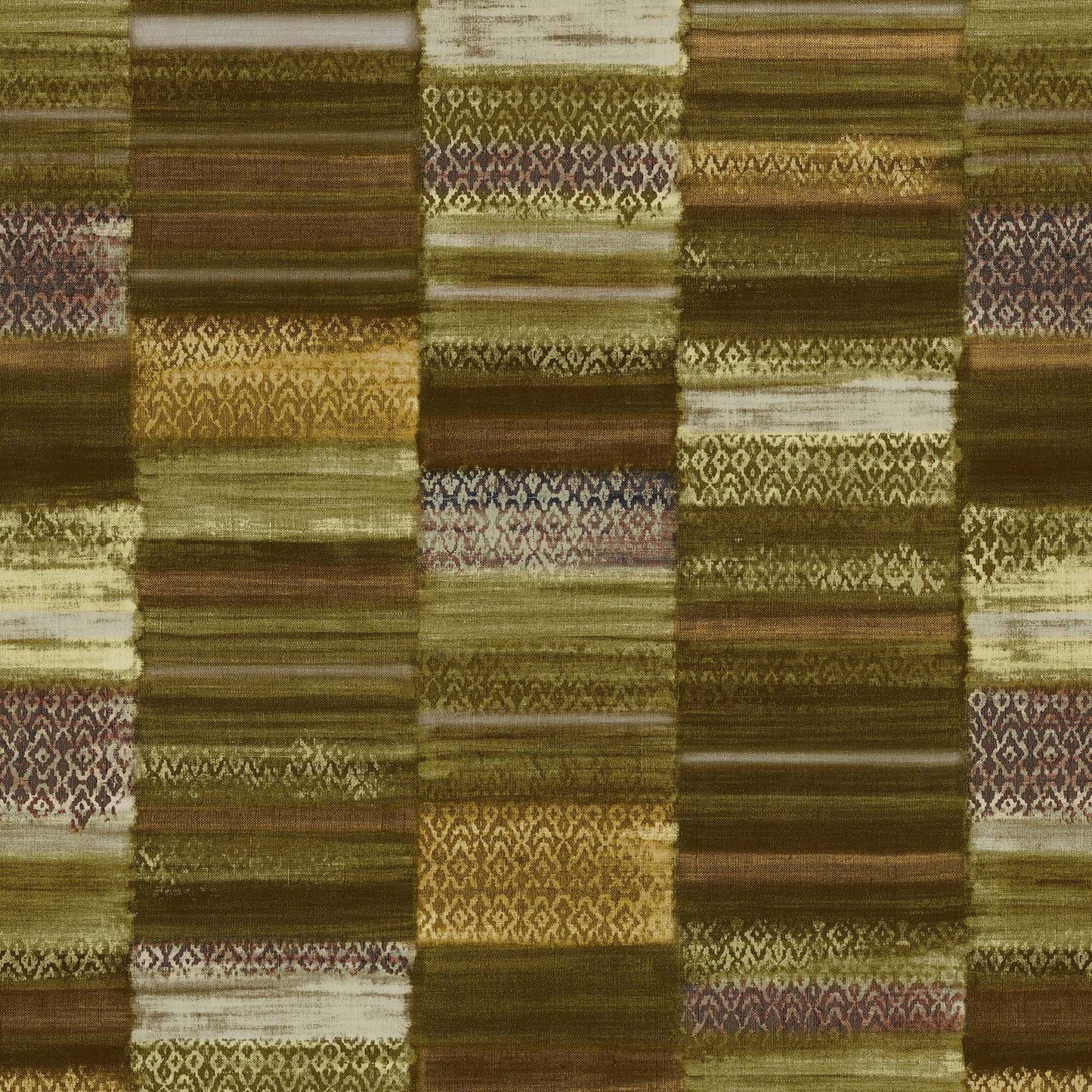 JF Fabrics -Wallpaper 10009 74 Wallpaper Green Vinyl,Mural,Width Extendable - 8280274 W8771