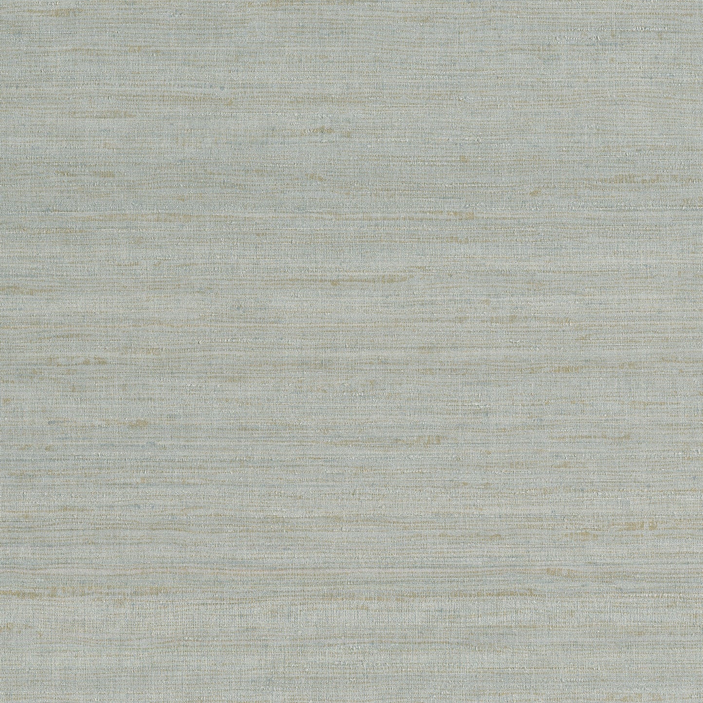 Light gray-blue wallpaper texture with beige undertones and subtle horizontal striations.