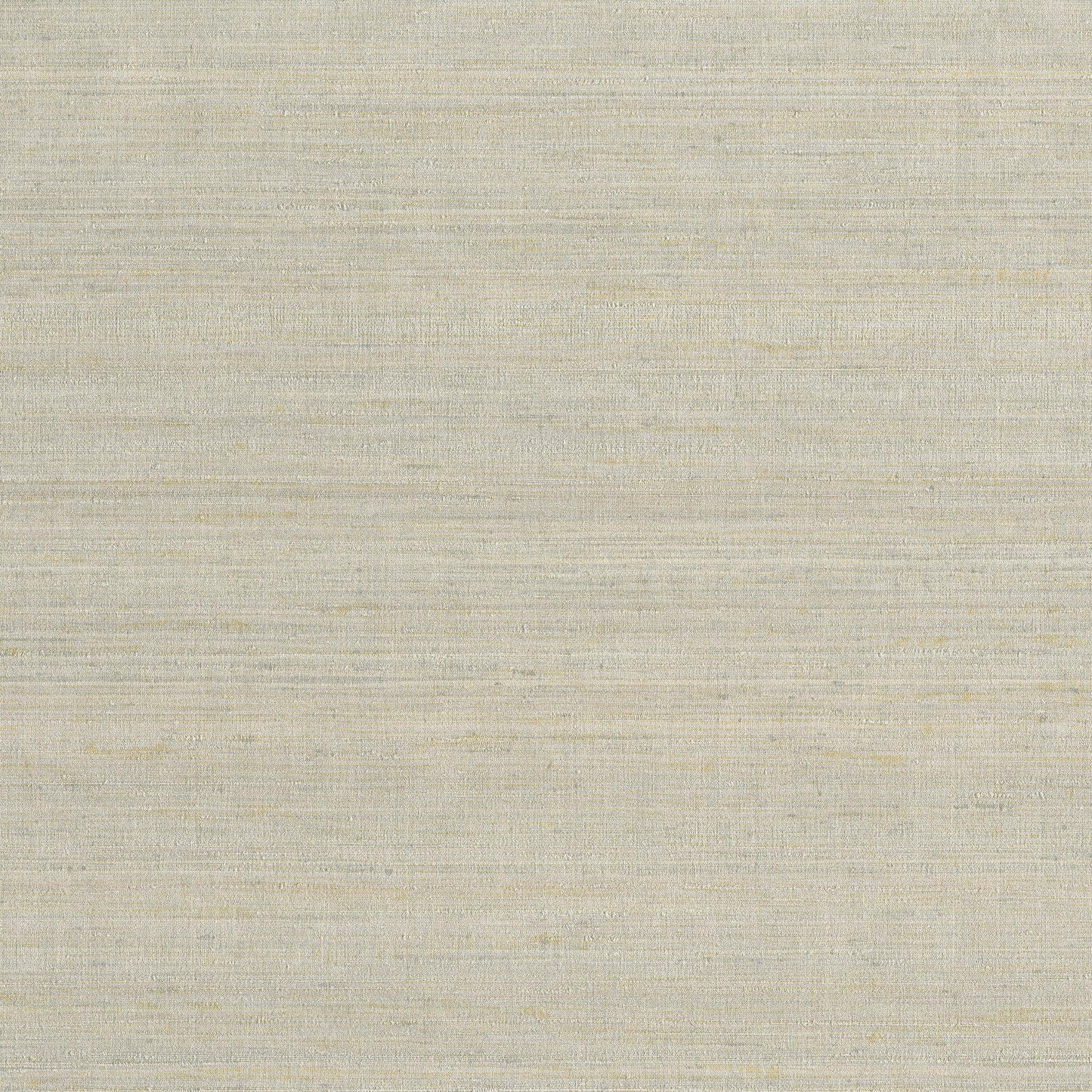 Beige and white wallpaper with subtle horizontal striations; vinyl wallpaper.