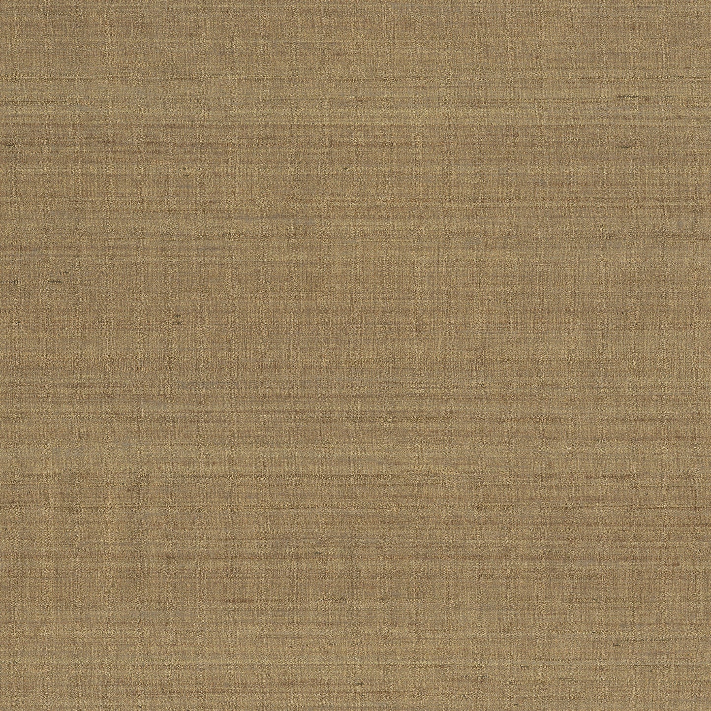 Tan linen-textured wallpaper swatch with natural weave and subtle horizontal lines; rustic, versatile.