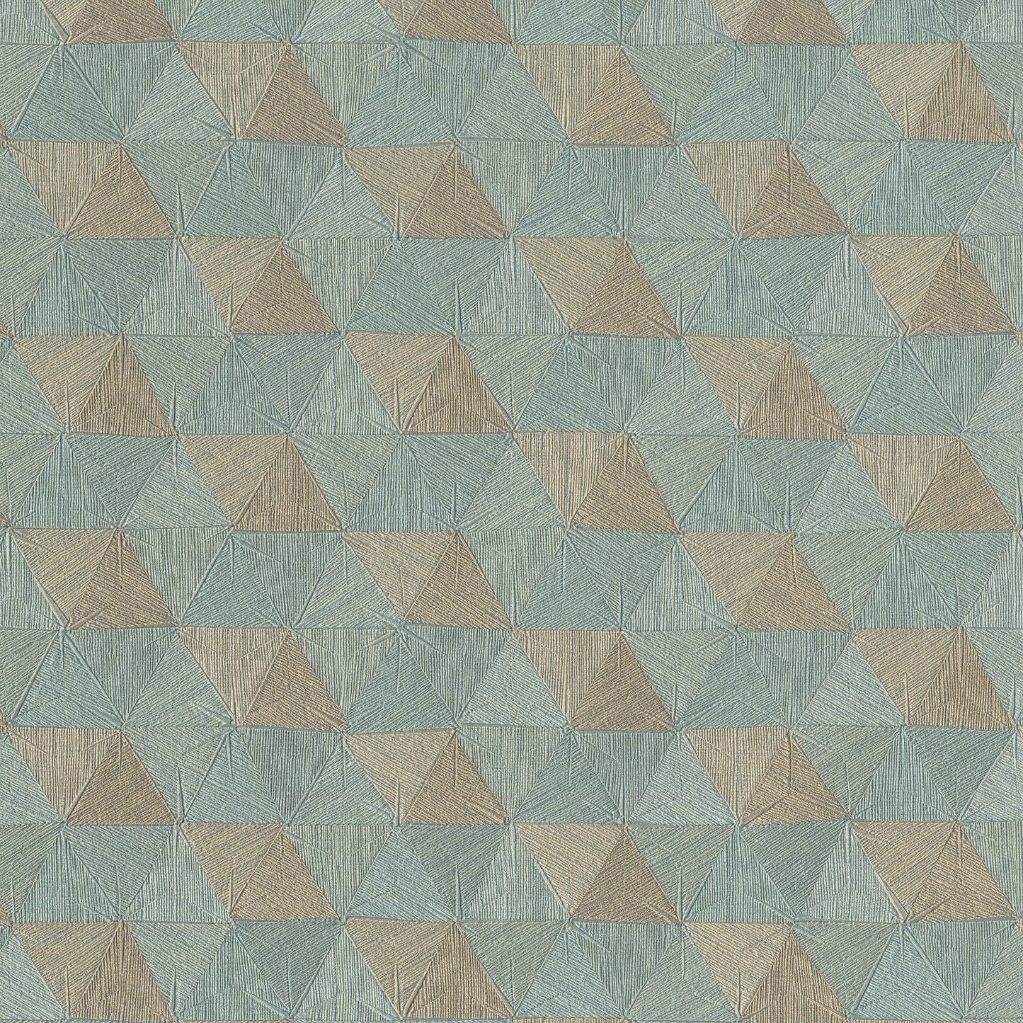 JF Fabrics -Wallpaper 10020 65 Wallpaper Blue, Silver Vinyl - 9537165 W9581