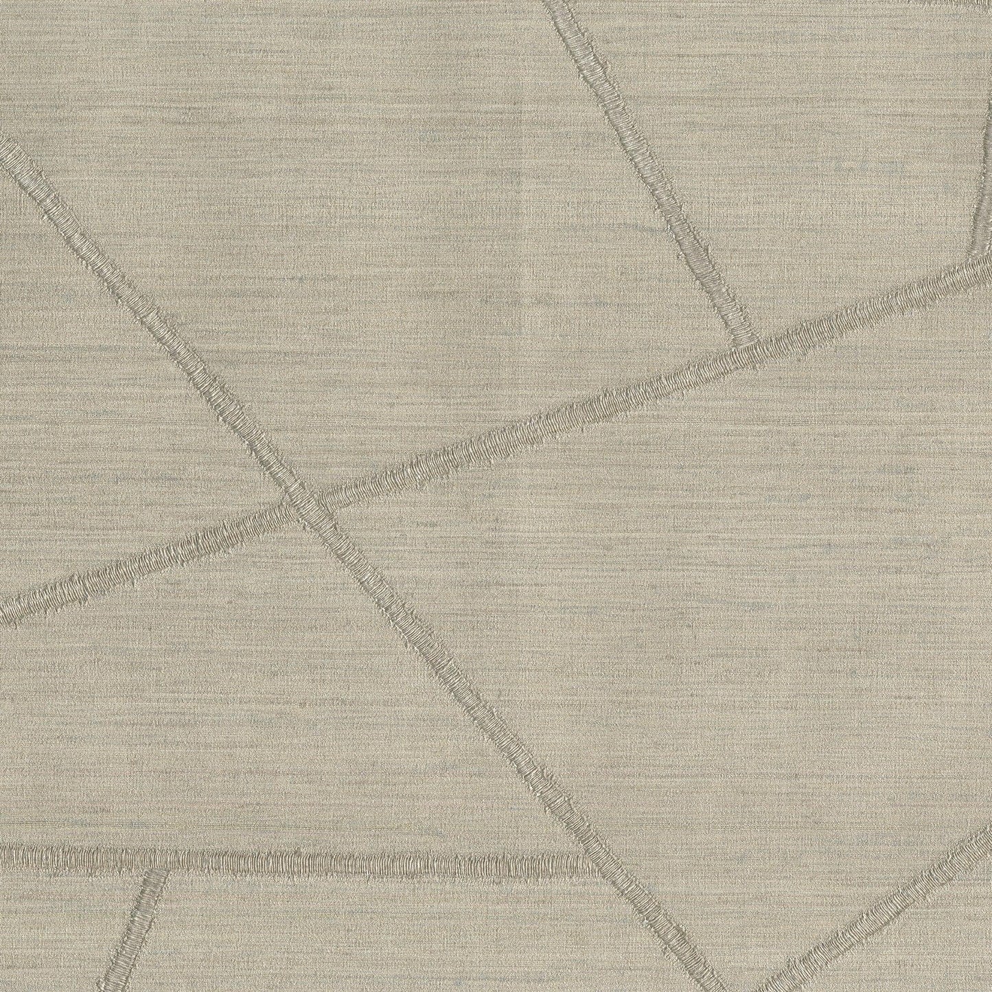 Beige vinyl wallpaper with abstract diagonal lines and raised texture; suitable for modern neutral decor.