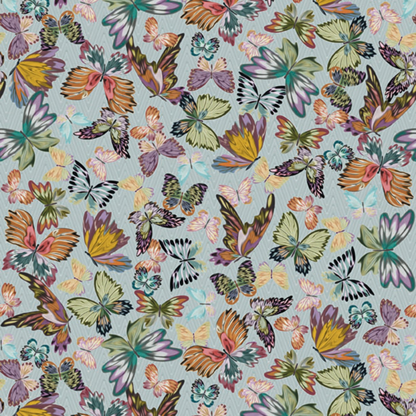 JF Fabrics -Wallpaper 10191 1 Wallpaper Blue,Green,Purple,Pink,Orange,Rust Non-Woven, Mural, Width Extendable - 8284901 W8731