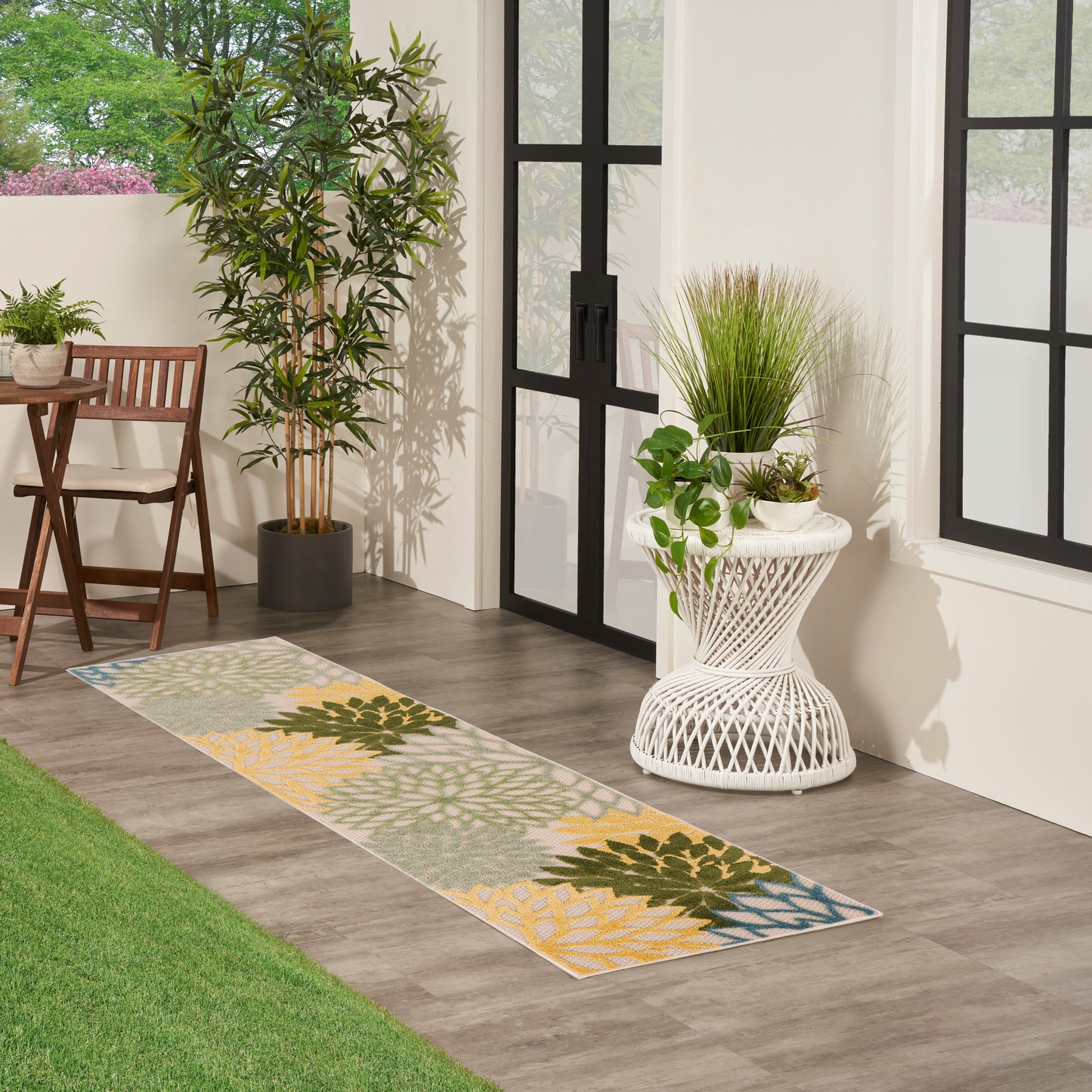 Nourison Rugs Nourison Home Tropical 6' Runner - 099446952875