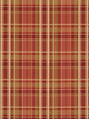 Robert Allen Hudson Plaid | Paprika Multipurpose - 124093