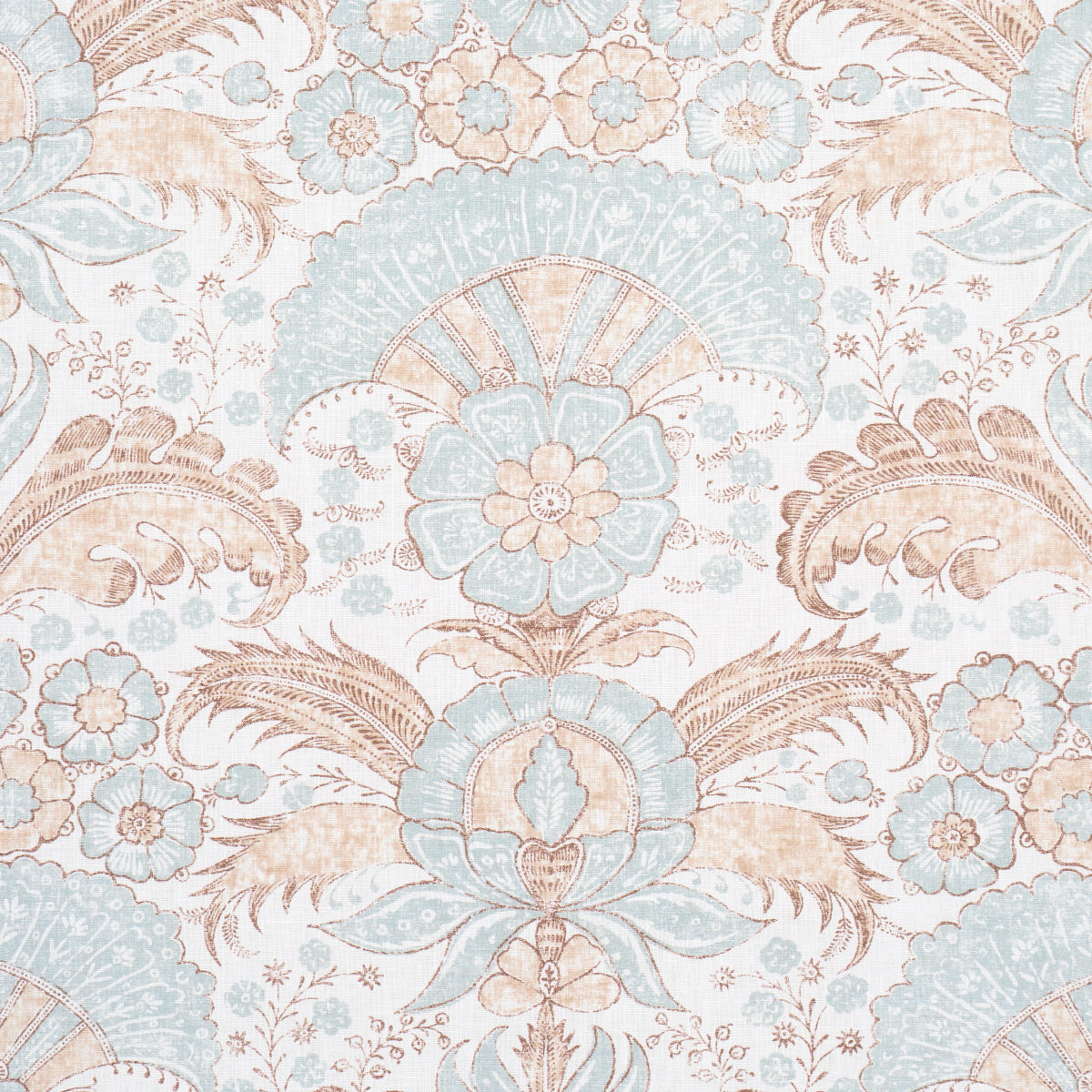 SCHUMACHER JACARANDA CALICUT PRINTS PRINTS AQUA - 1283004