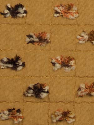Robert Allen Bowtie Quilt | Aged Gold Upholstery - 129926