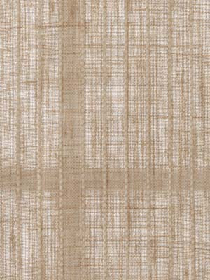 Beige linen drapery fabric with a subtle tan grid pattern.