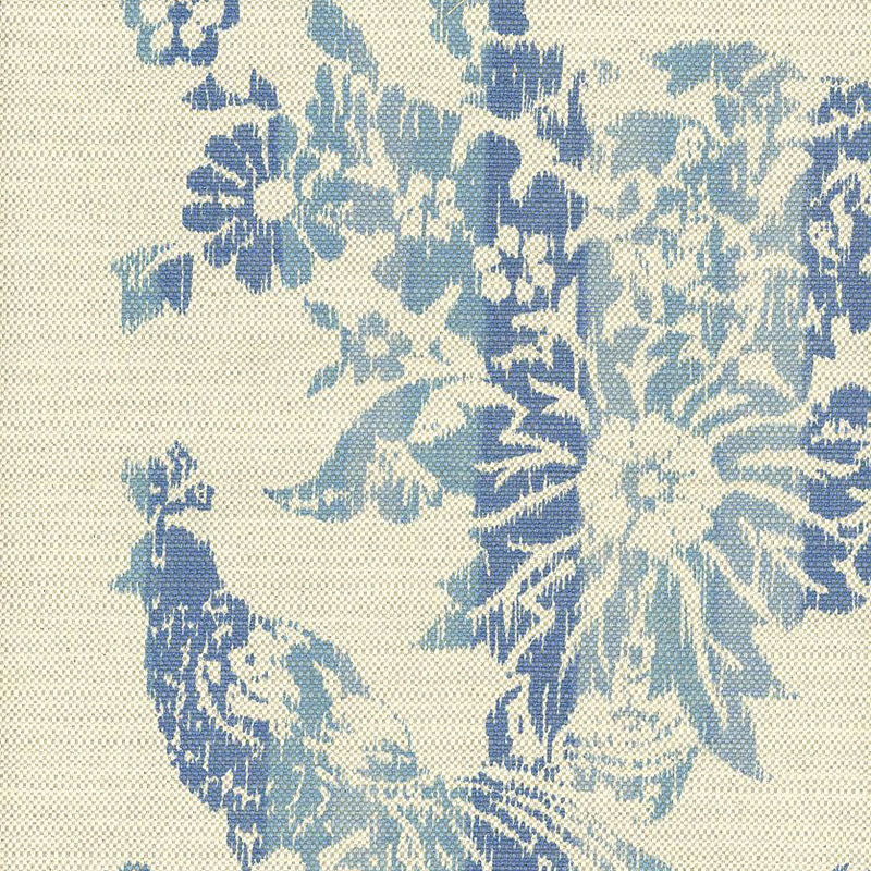 SCHUMACHER CLASSIC PRINTS COOPER HOUSE IKAT PATTERN WOVENS PATTERN WOVENS INDIGO - 1308000
