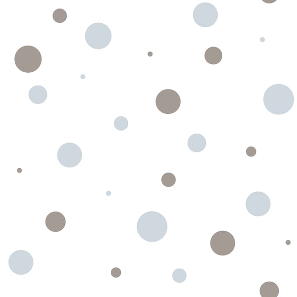 Galerie Wallcoverings Little Explorers 2 Polka Galerie Wallcoverings Blue - 14823