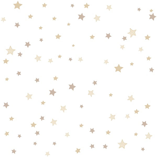 Galerie Wallcoverings Little Explorers 2 Stars Galerie Wallcoverings Beige - 14827