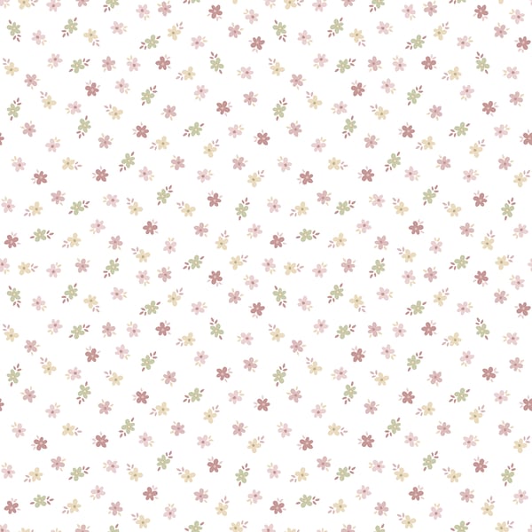 Galerie Wallcoverings Little Explorers 2 Five Lf Flower Galerie Wallcoverings Pink - 14844